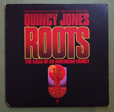Roots Soundtrack w- Poster (1977) Vinyl LP 33rpm SP-4626