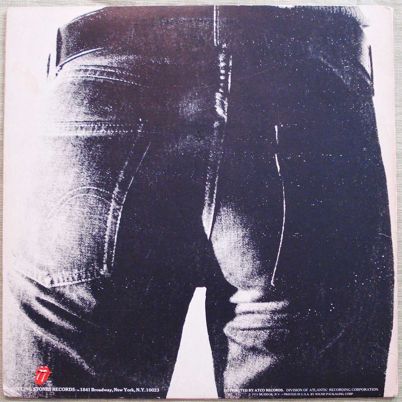 The Rolling Stones - Sticky Fingers (1971) Vinyl LP 33rpm COC59100