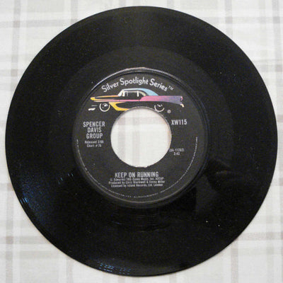Spencer Davis Group - Keep On Running-Gimme Some Lovin' (1966) Vinyl Single 45rpm XW115