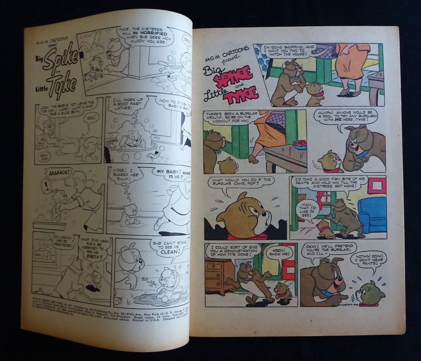 Spike And Tyke #577 Dell Comics 1954