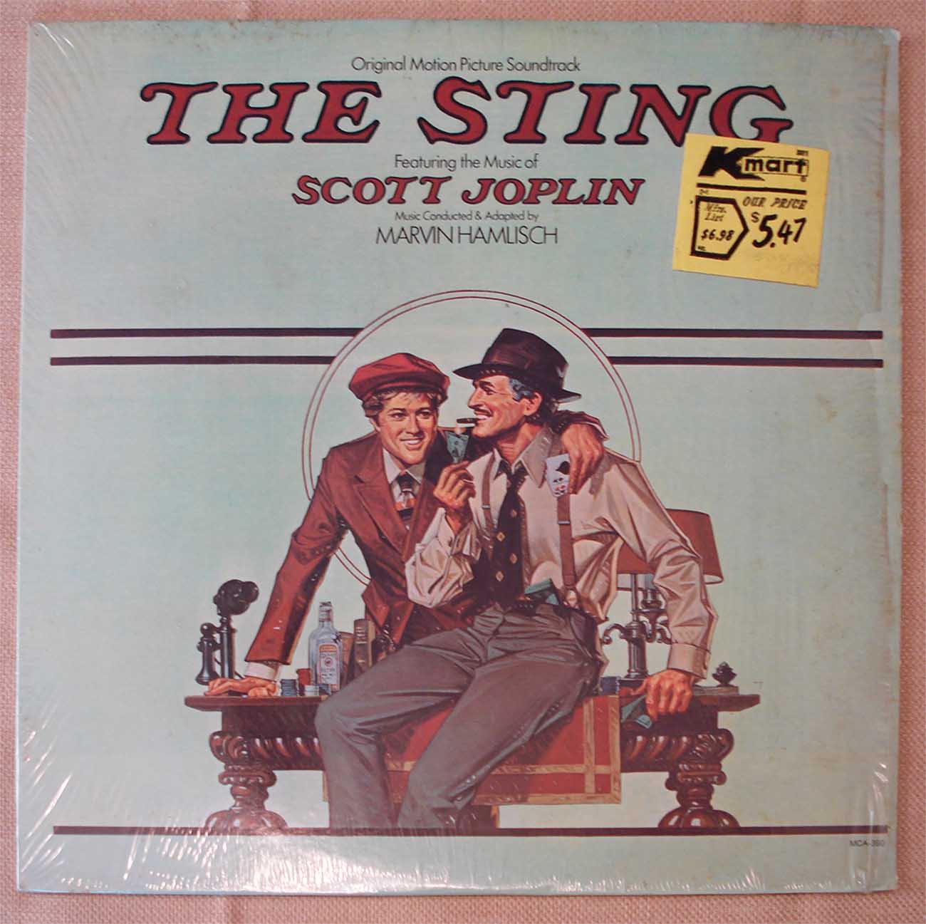 The Sting -  Original Motion Picture Soundtrack (1973) Vinyl LP 33rpm MCA-390