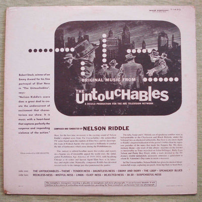 The Untouchables - Original Music from the TV Show - Vinyl LP 33rpm T1430