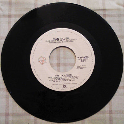 Van Halen - (Oh) Pretty Woman-Happy Trails (1982) Vinyl Single 45rpm WBS 50003