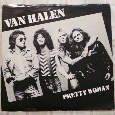 Van Halen - (Oh) Pretty Woman-Happy Trails (1982) Vinyl Single 45rpm WBS 50003