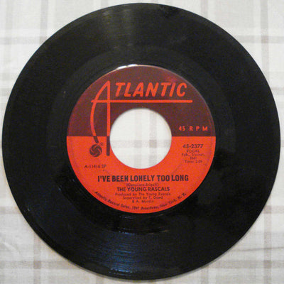 The Young Rascals - I've Been Lonely Too Long-If You Knew (1967) Vinyl Single 45rpm 45-2377