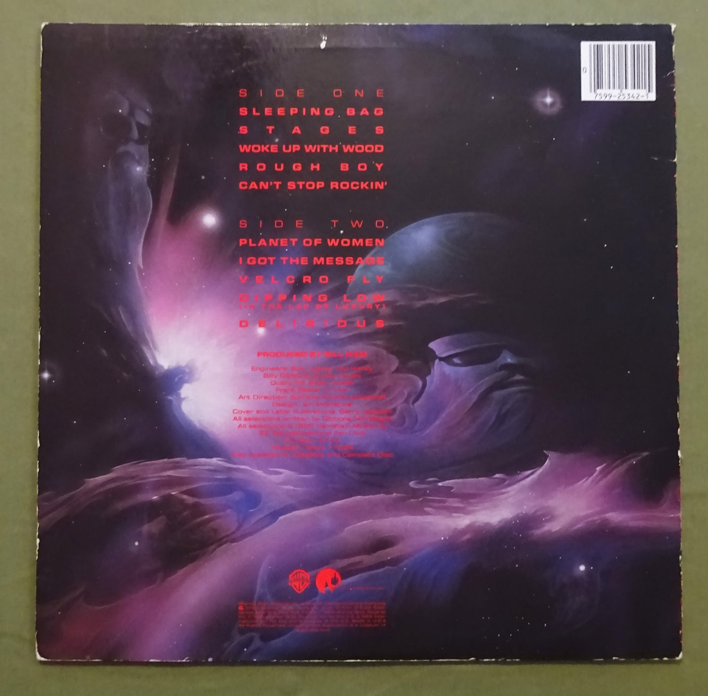 ZZ Top -  Afterburner (1985) Vinyl LP 33rpm 25342-1E